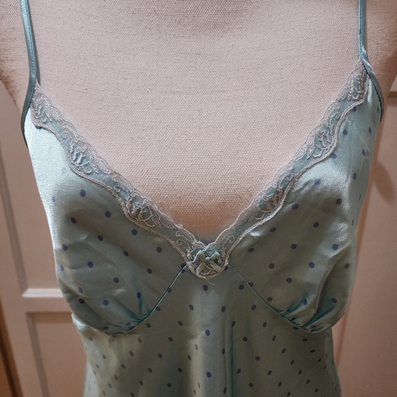 Madonna Women's Lace Accented Slip Dress Lingerie - Picture 7 of 12